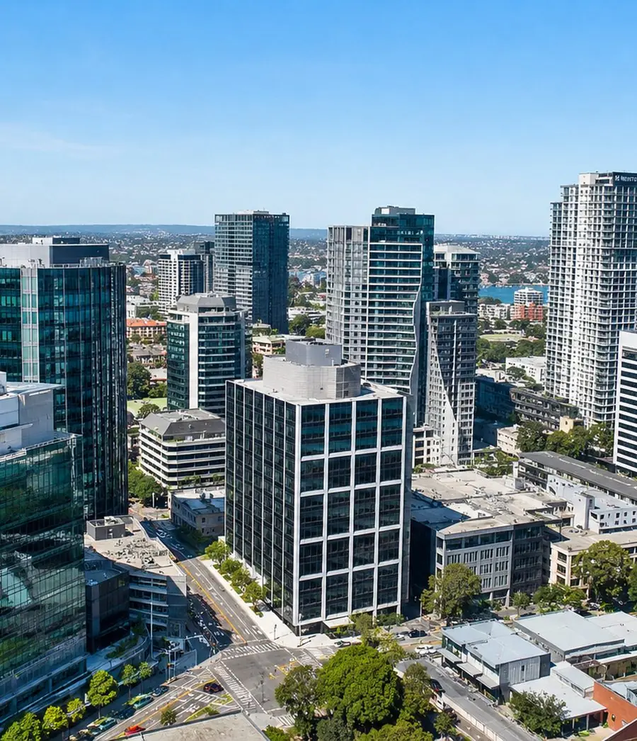 North Sydney commercial office skyline